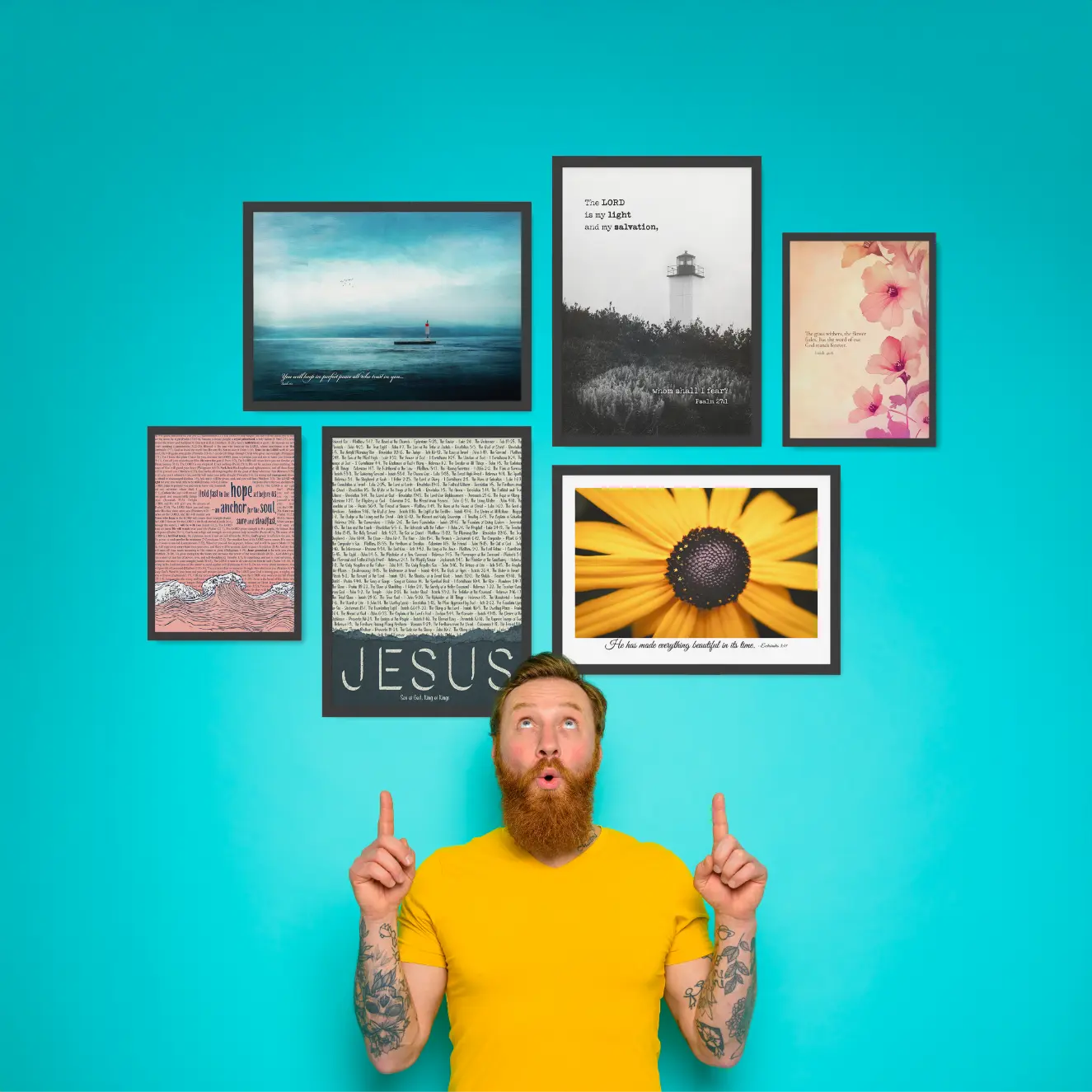 Framed Christian Wall Art